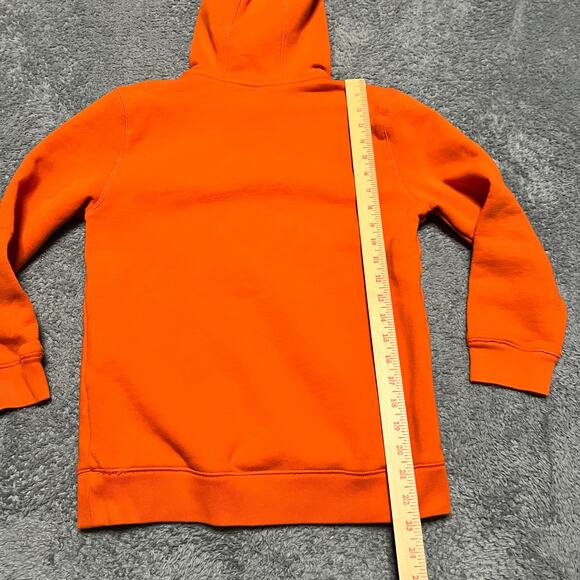 Carhartt Hoodie Youth Kids Medium 8-10 Orange Hoodie Camo Logo - Picture 7 of 7